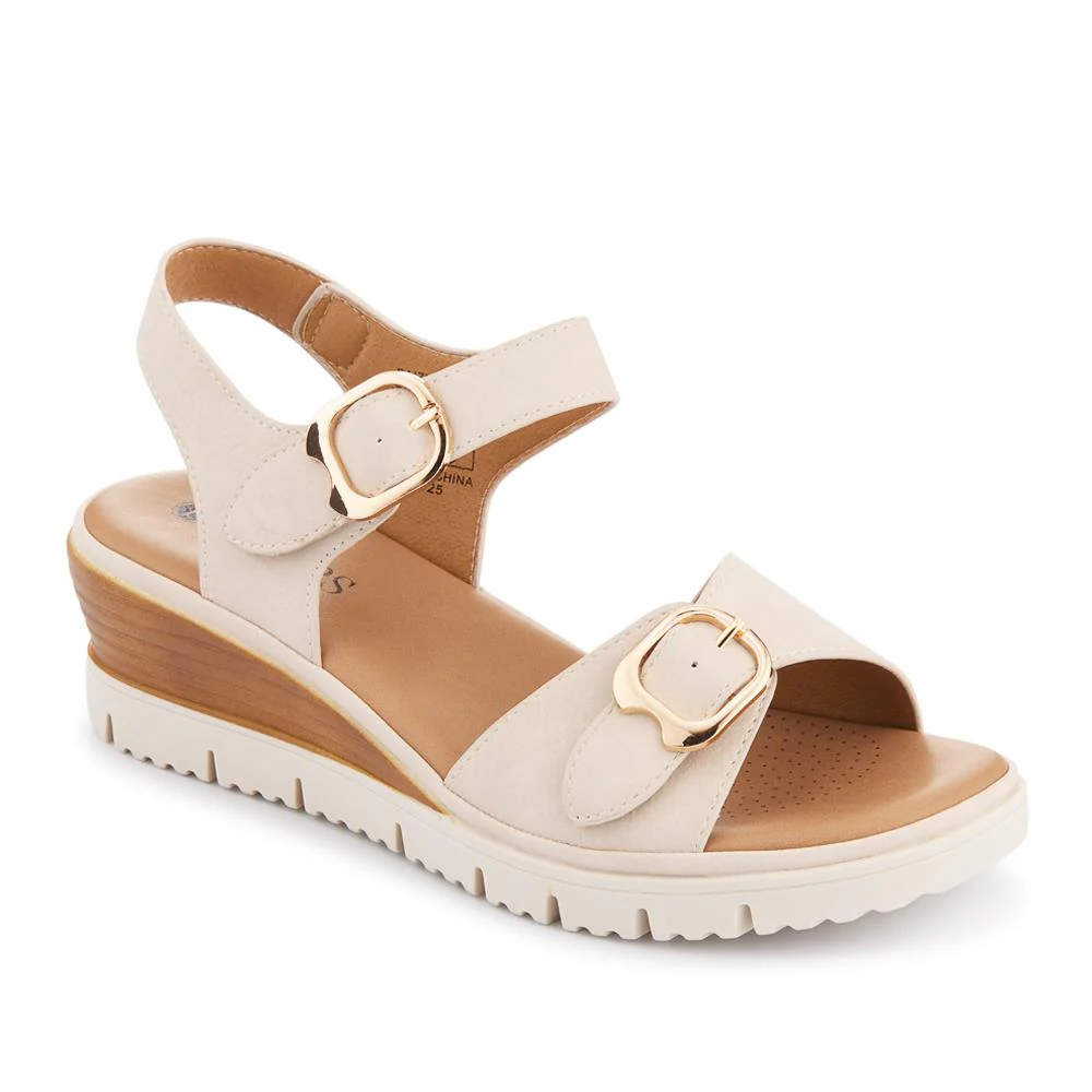 Adjustable Fit Cushioned Sandals - BAIZH41066 / 327 980