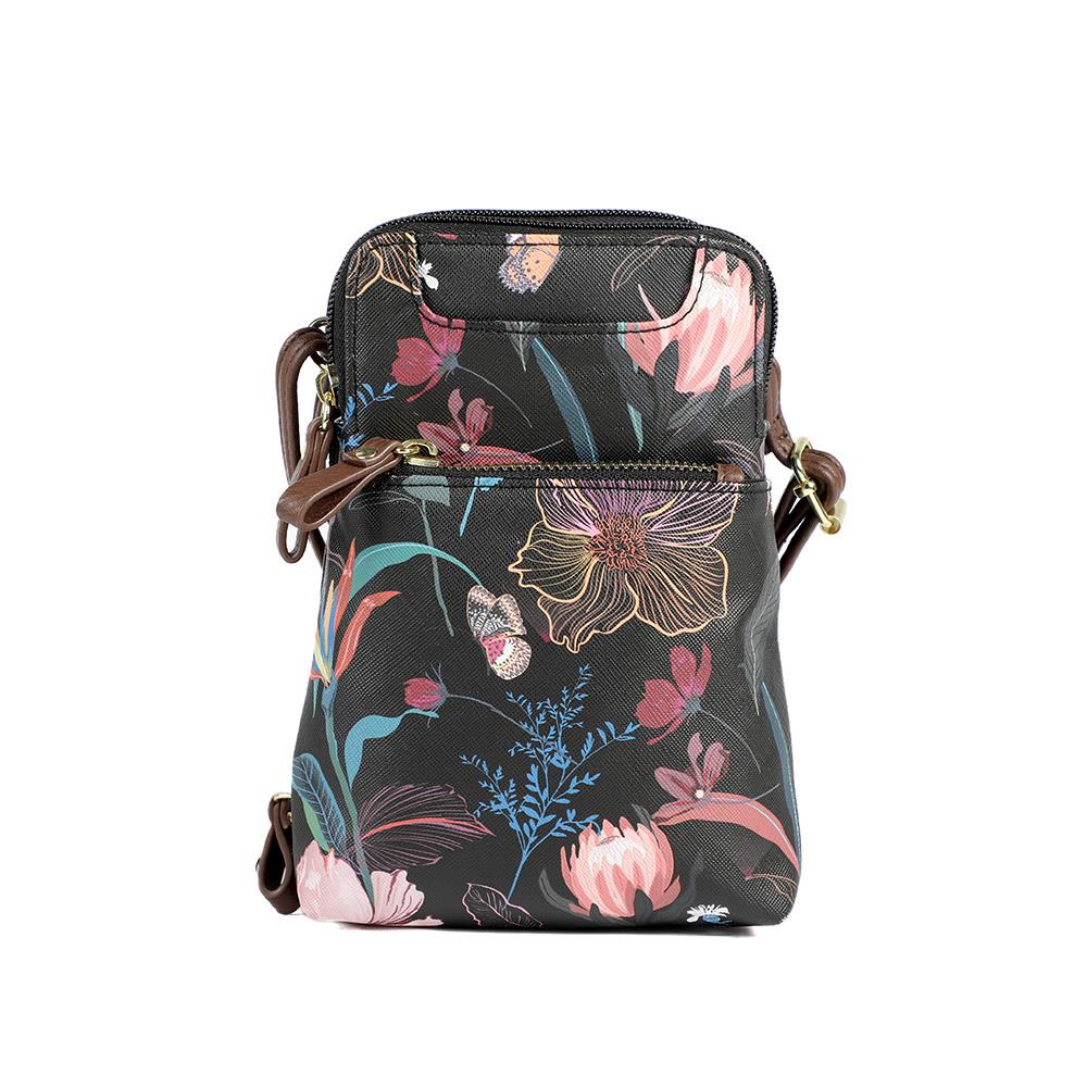 Adjustable Floral Cross-Body Bag - JEWN41000 / 326 888