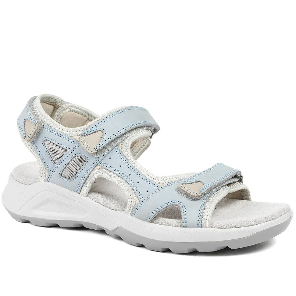 Adjustable Touch Fasten Sandals - DDIN43000 / 329 123 - Blue - Image 2