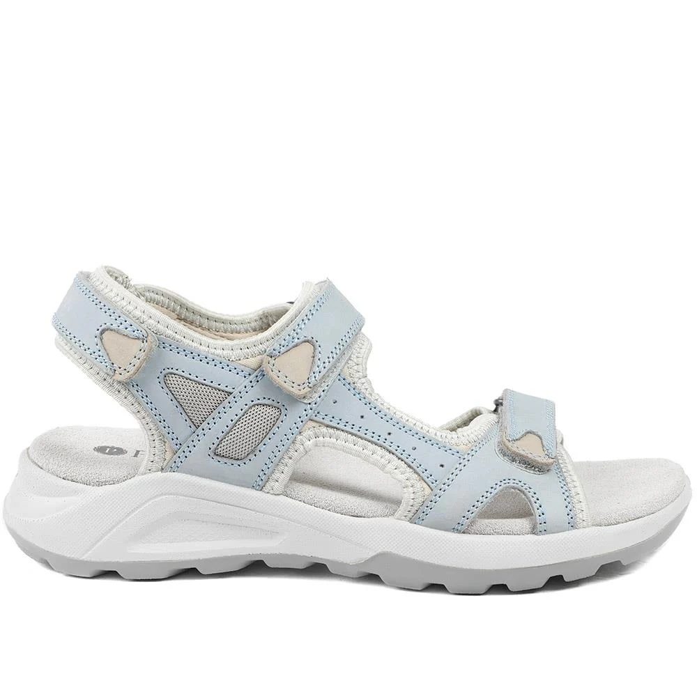 Adjustable Touch Fasten Sandals - DDIN43000 / 329 123 - Blue - Image 3
