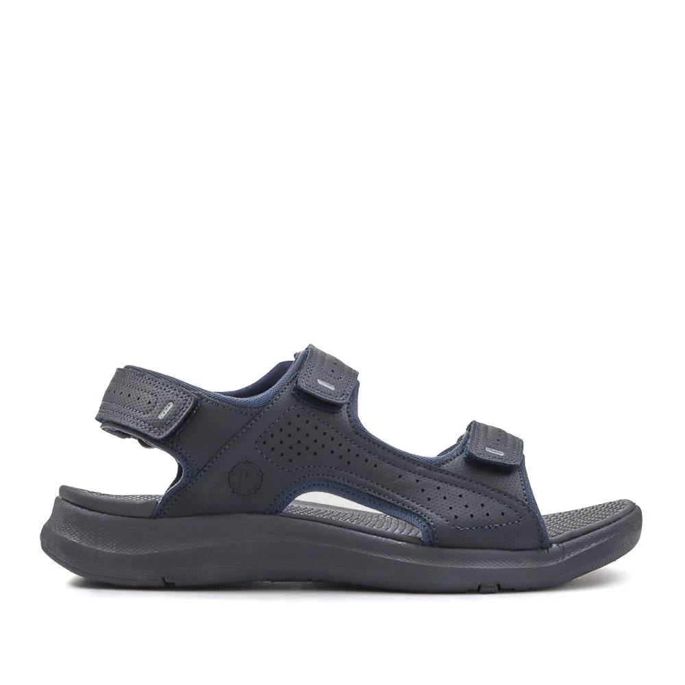 Adjustable Touch-Fasten Sandals - XIAM41004 / 326 926 - Navy - Image 2