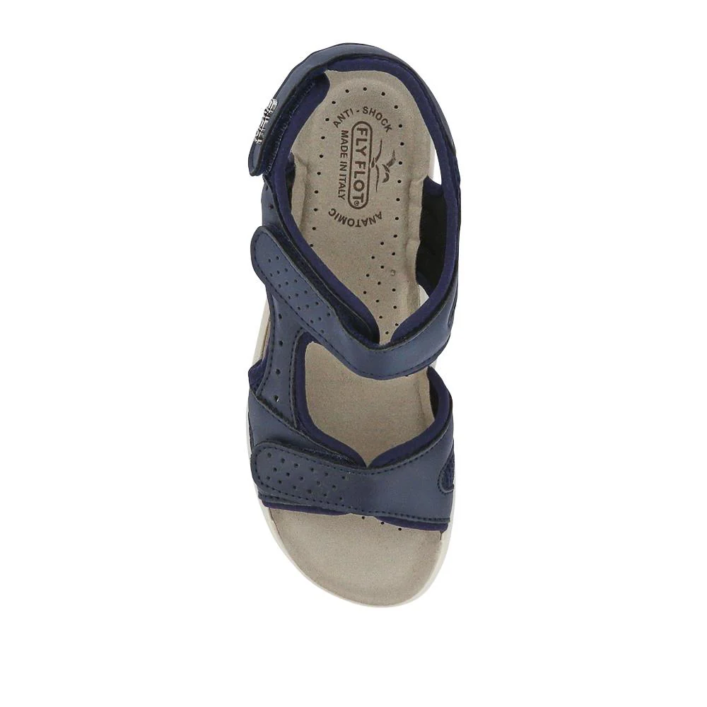 Fly Flot Anatomic Multi Touch Fasten Sandals - FLY41016 / 326 657 - Navy - Image 5