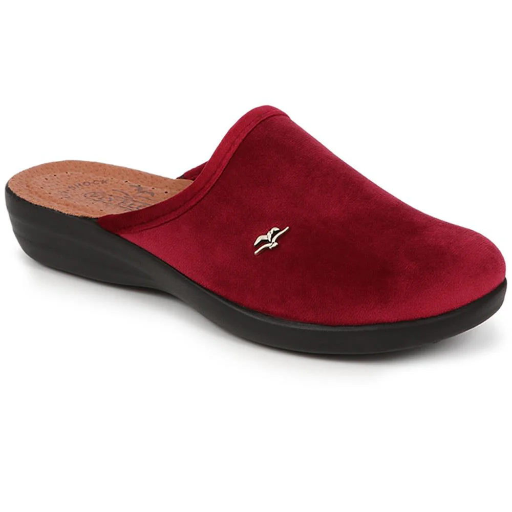 Fly Flot Anatomic Slipper Mules - FLY40009 / 325 631 - Burgundy