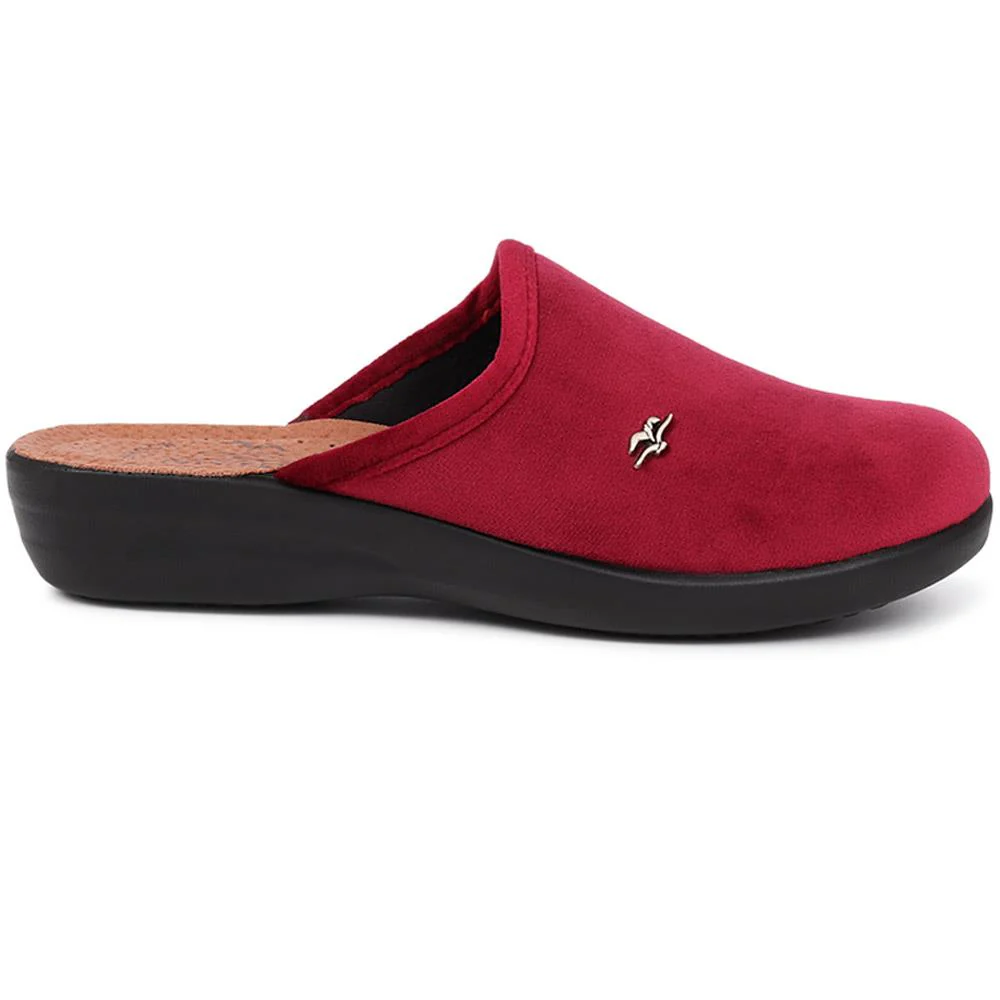 Fly Flot Anatomic Slipper Mules - FLY40009 / 325 631 - Burgundy - Image 2