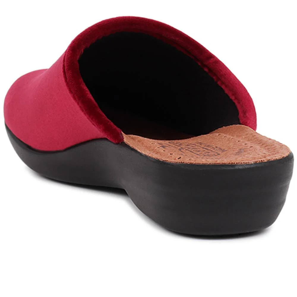Fly Flot Anatomic Slipper Mules - FLY40009 / 325 631 - Burgundy - Image 3