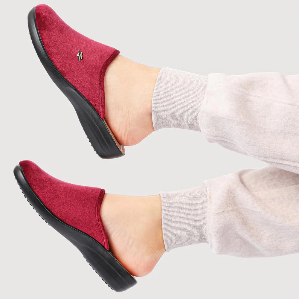 Fly Flot Anatomic Slipper Mules - FLY40009 / 325 631 - Burgundy - Image 5