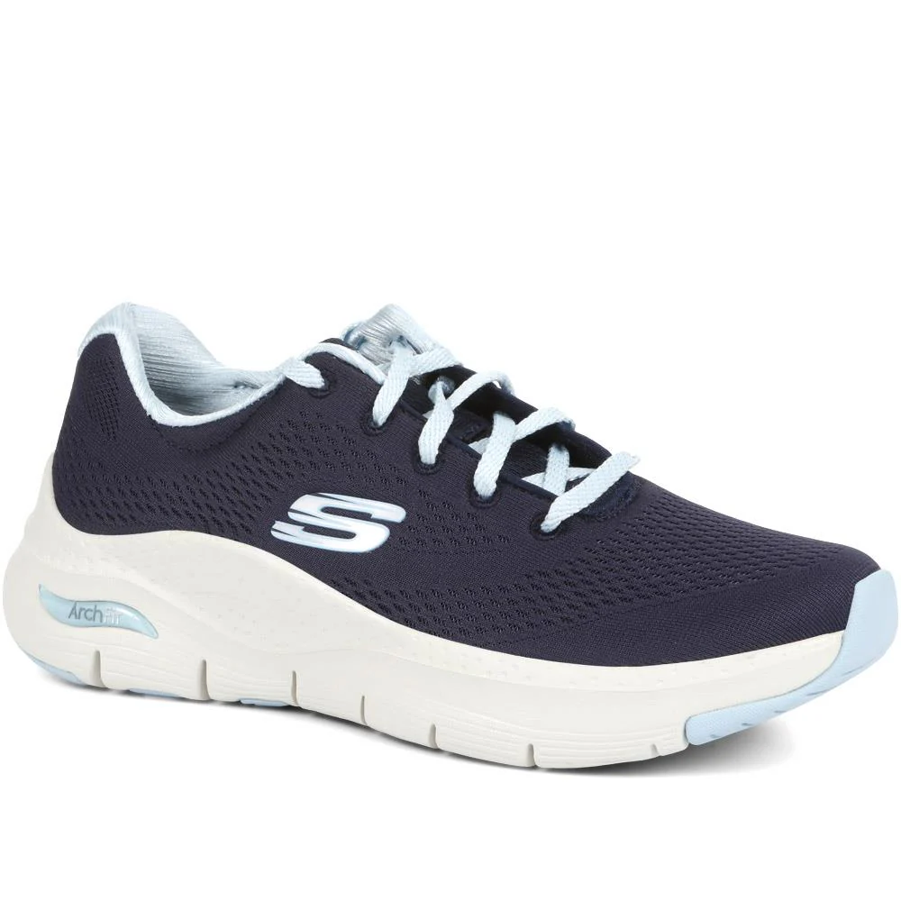 Arch Fit: Big Appeal Lace-Up Trainers - SKE35075 / 321 382 - Image 2