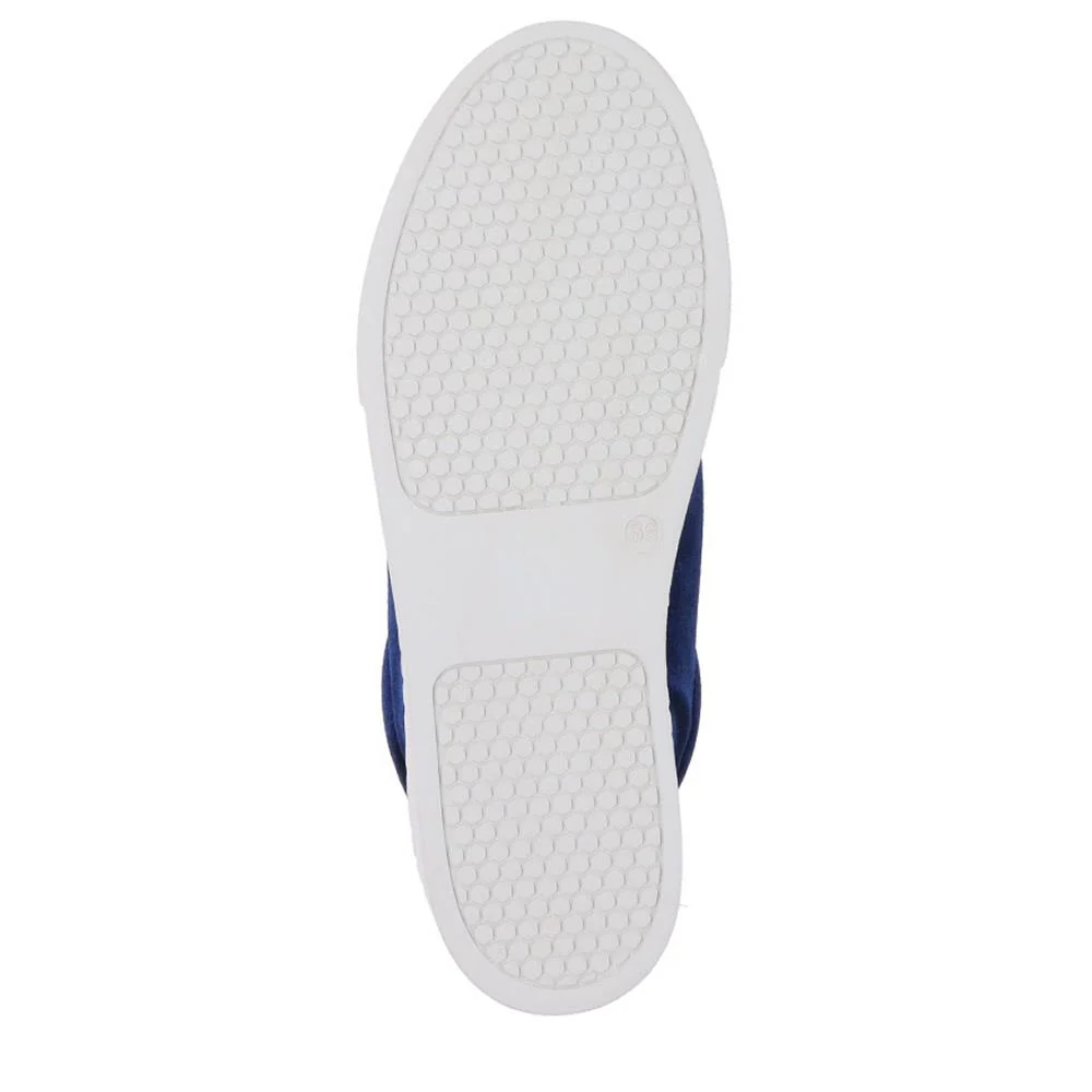 Azura Casual Velvet Trainers - AZURA / 326 576 - Navy - Image 4