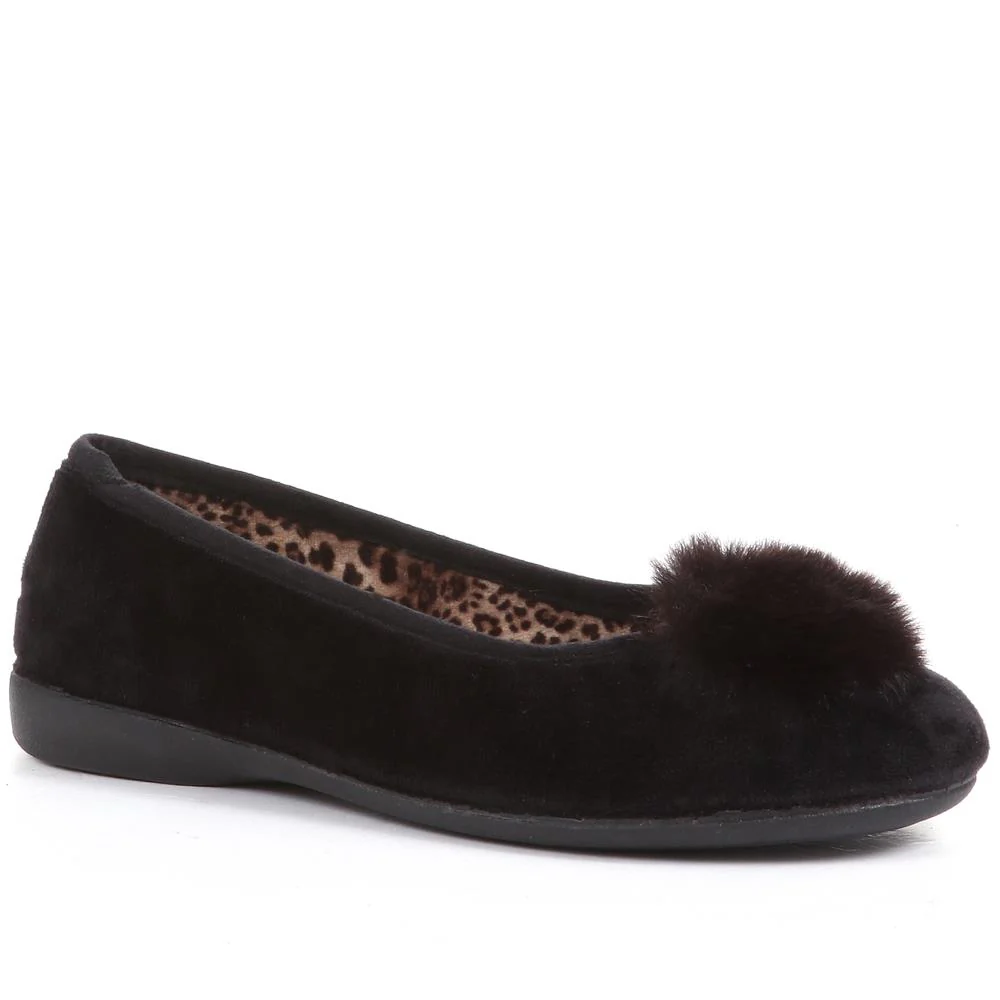 Ballerina Slippers - FEVI36011 / 322 745 - Black