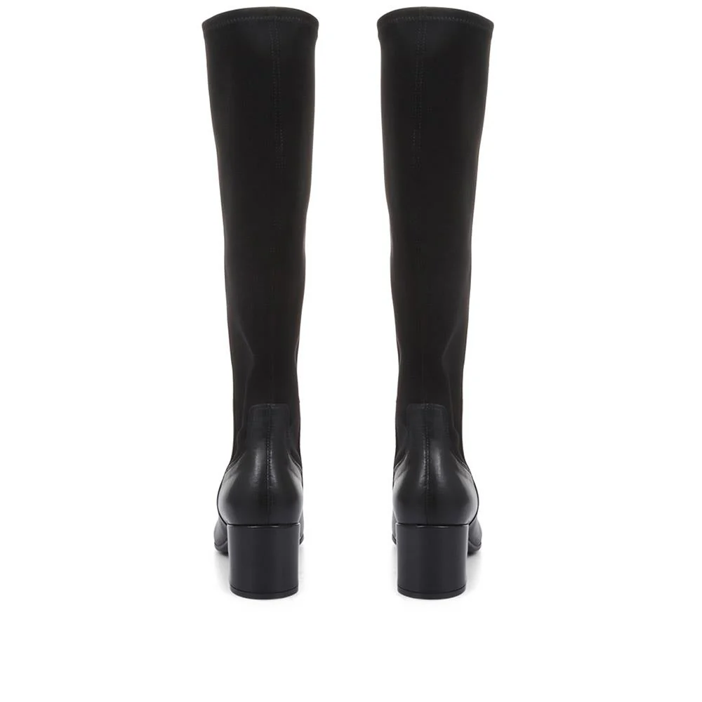 Bari Knee-Boots - BARI / 318 957 - Black Leather - Image 3
