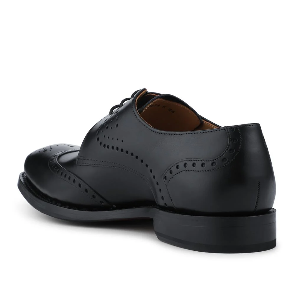 Barkers Goodyear Welted Leather Shoes - BARFP42501 / 328 527 - Black - Image 3