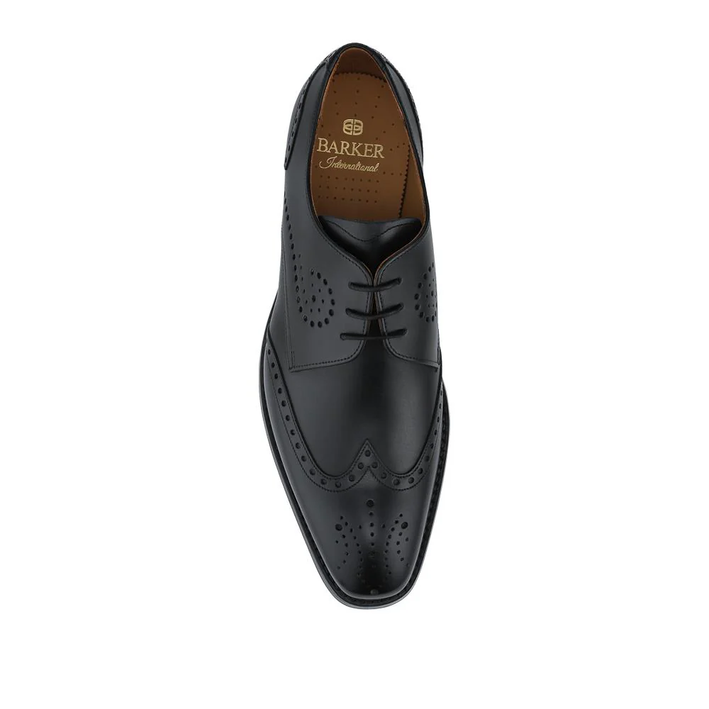 Barkers Goodyear Welted Leather Shoes - BARFP42501 / 328 527 - Black - Image 4