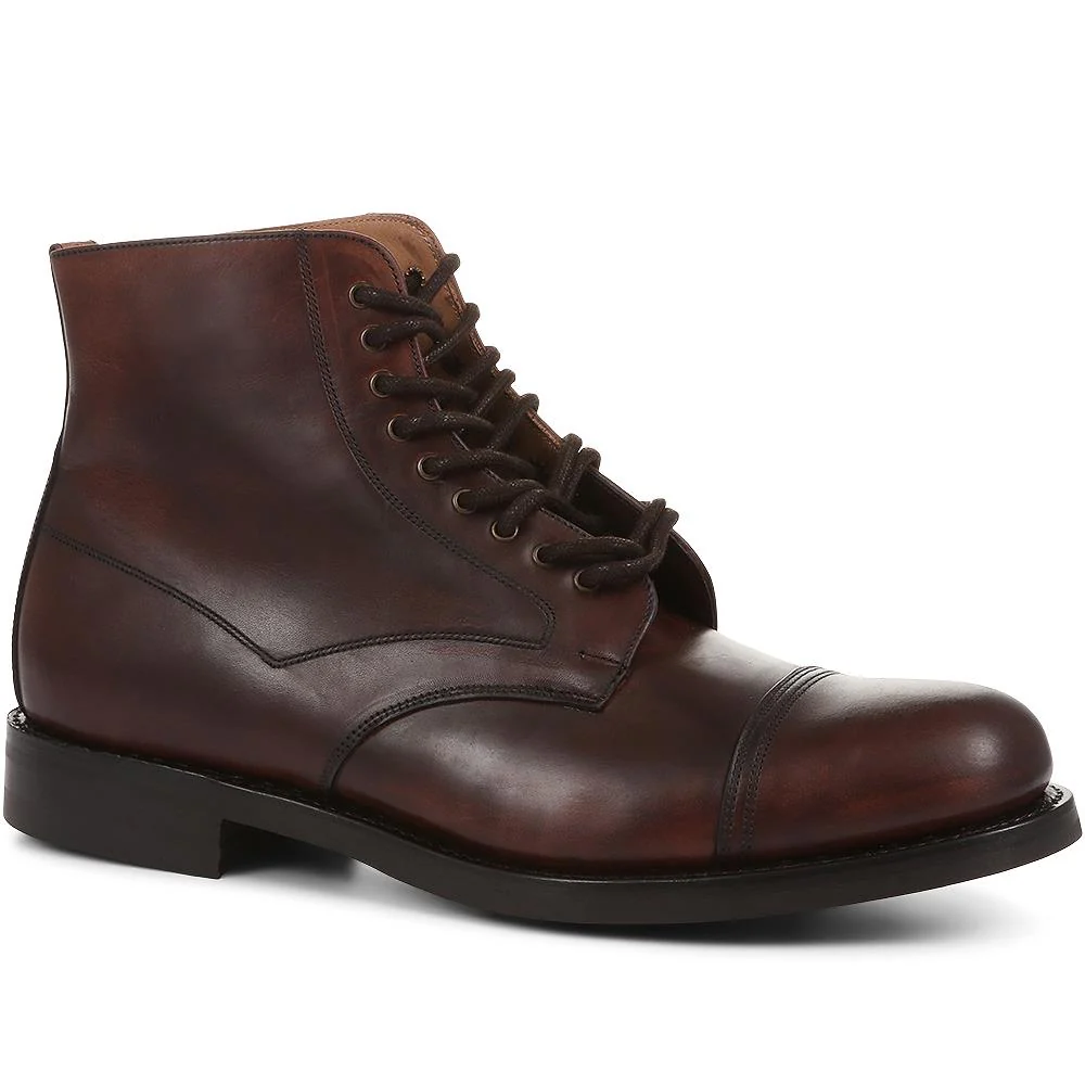 Barrow Derby Boots - BARROW / 321 167 - Caramel