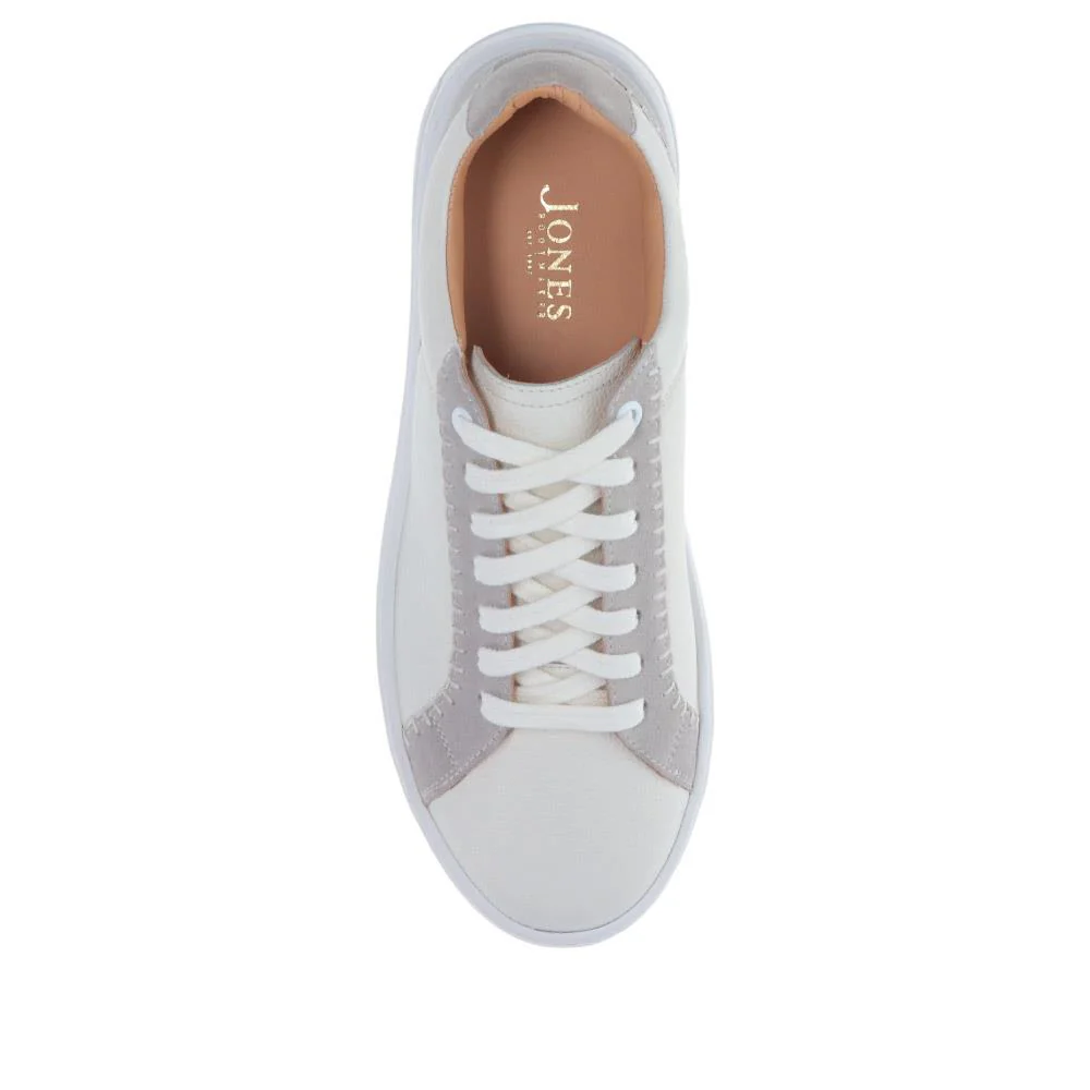 Bergamot Leather Trainers  - BERGAMOT / 325 586 - White - Image 4