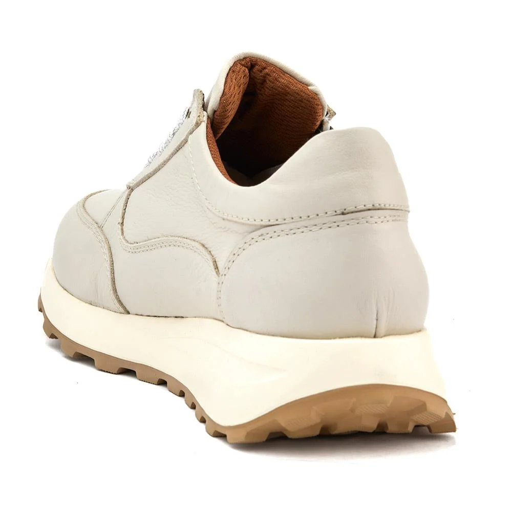 Bertina Lace-Up Trainers - BERTINA / 326 249 - Off White - Image 3