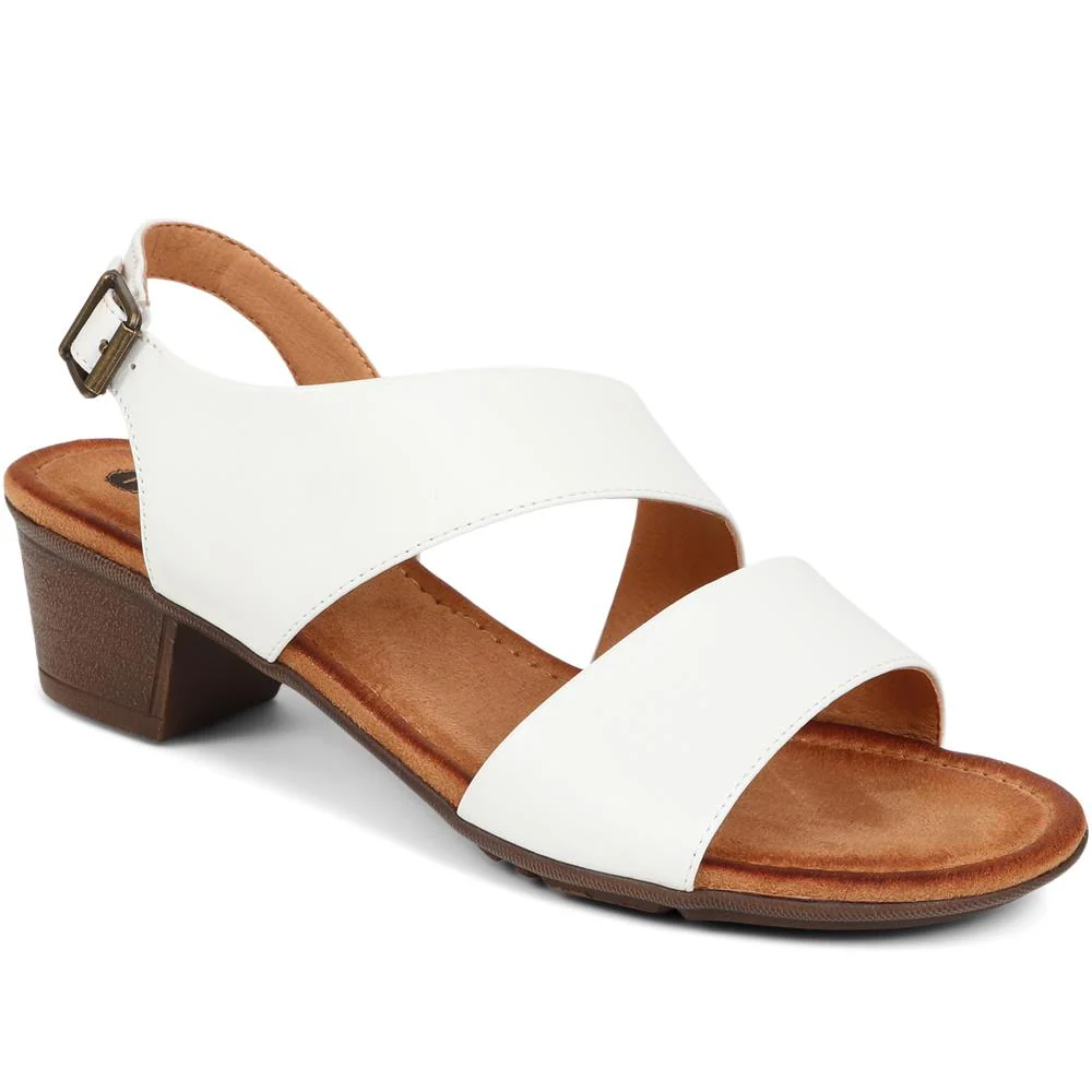 Block-Heeled Sandals  - WOIL39005 / 325 057