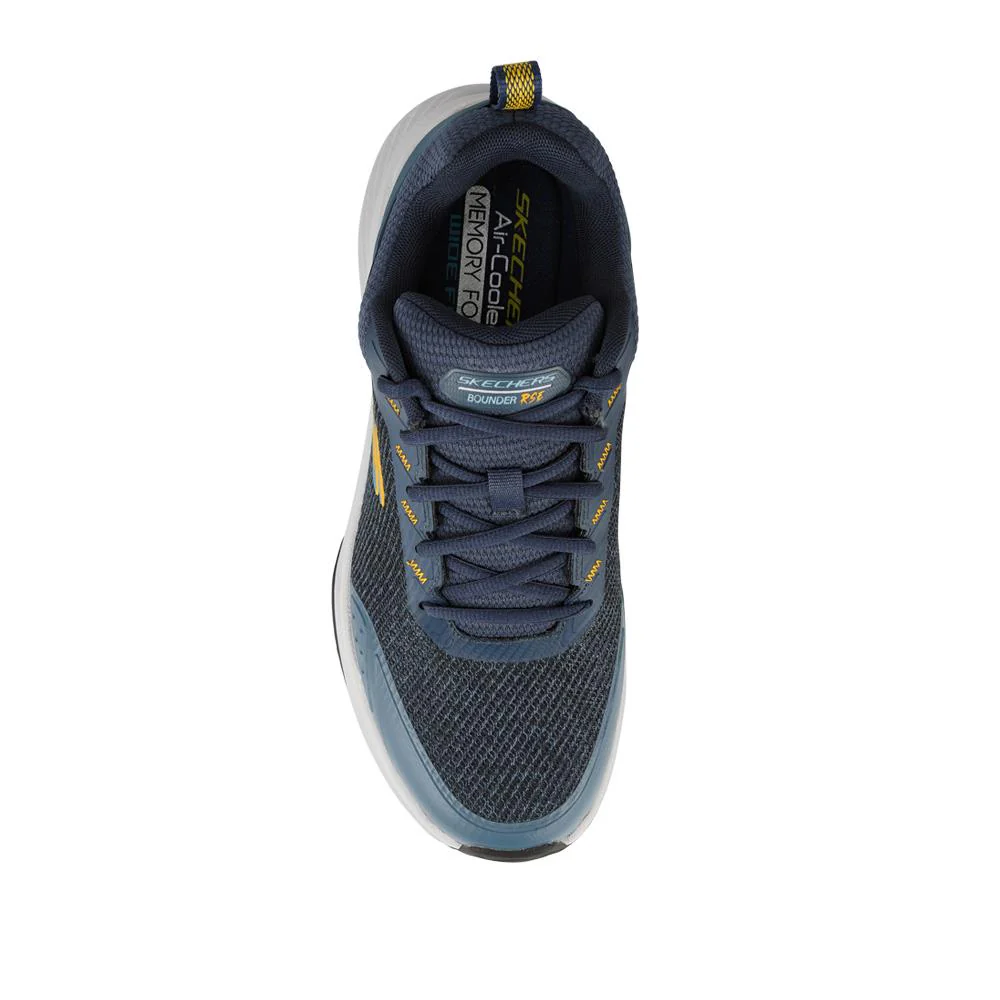 Skechers Wide Fit Bounder RSE - Hazlet - SKE41009 / 326 626 - Navy - Image 4