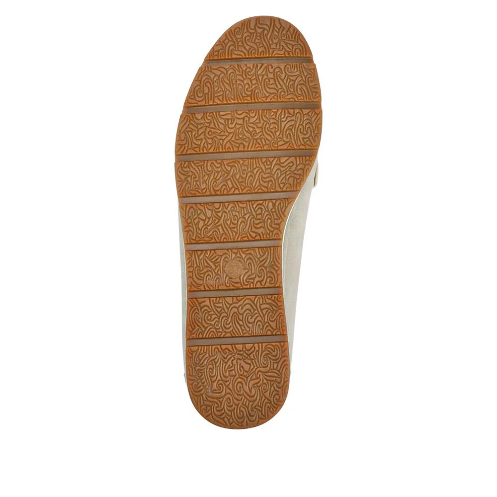Breathable Buckle Detailed Moccasins - BAIZH41039 / 327 317 - Grey - Image 7
