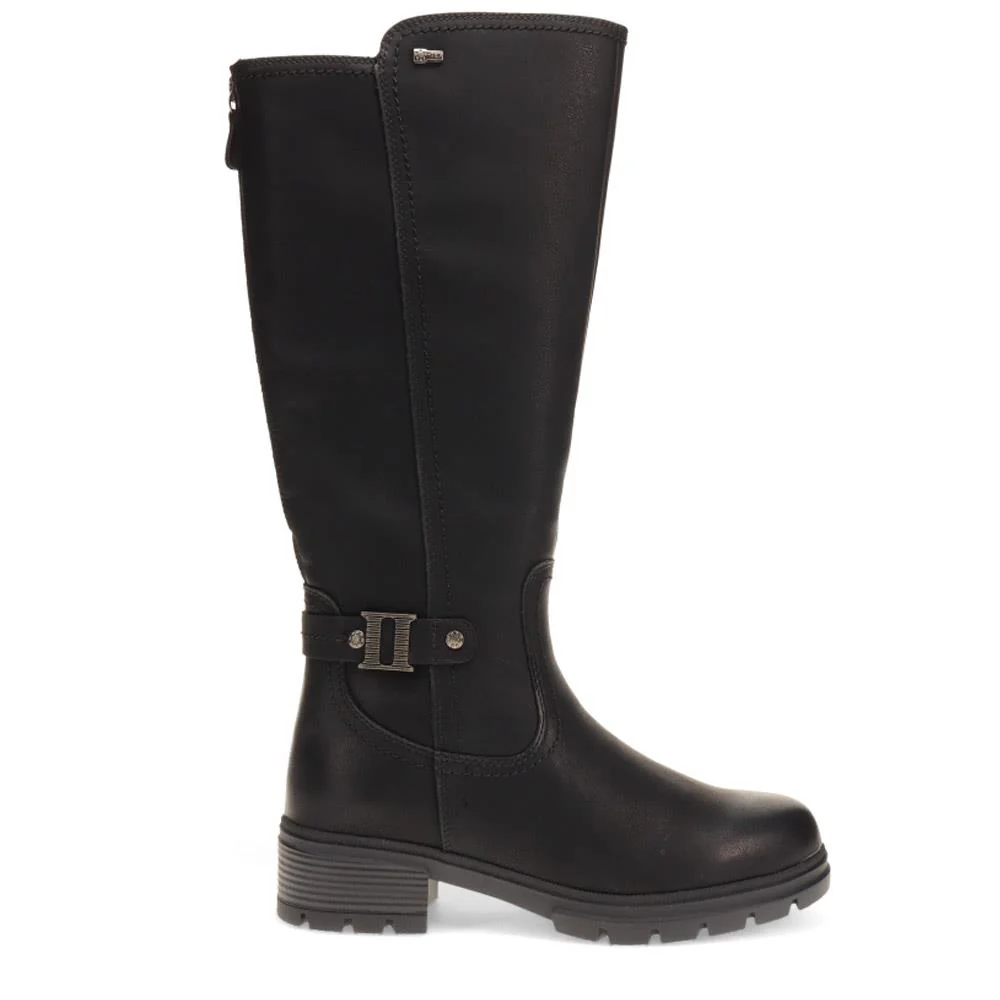 Buckle Detail Long Boots  - RELIF40027 / 326 492 - Black - Image 2