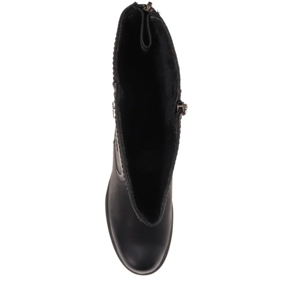Buckle Detail Long Boots - RELIF40027 / 326 492 - Black - Image 5