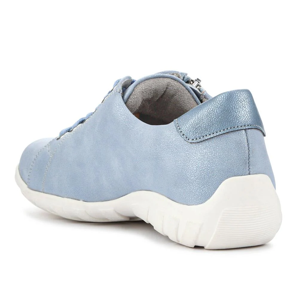 Casual Dual-Fasten Trainers - WBINS41037 / 327 016 - Blue - Image 3