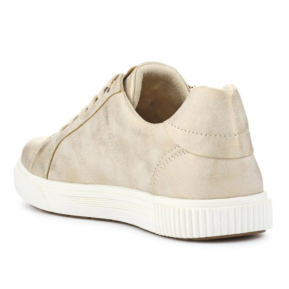 Casual Dual-Fasten Trainers - WOIL41058 / 327 408 - Gold - Image 3