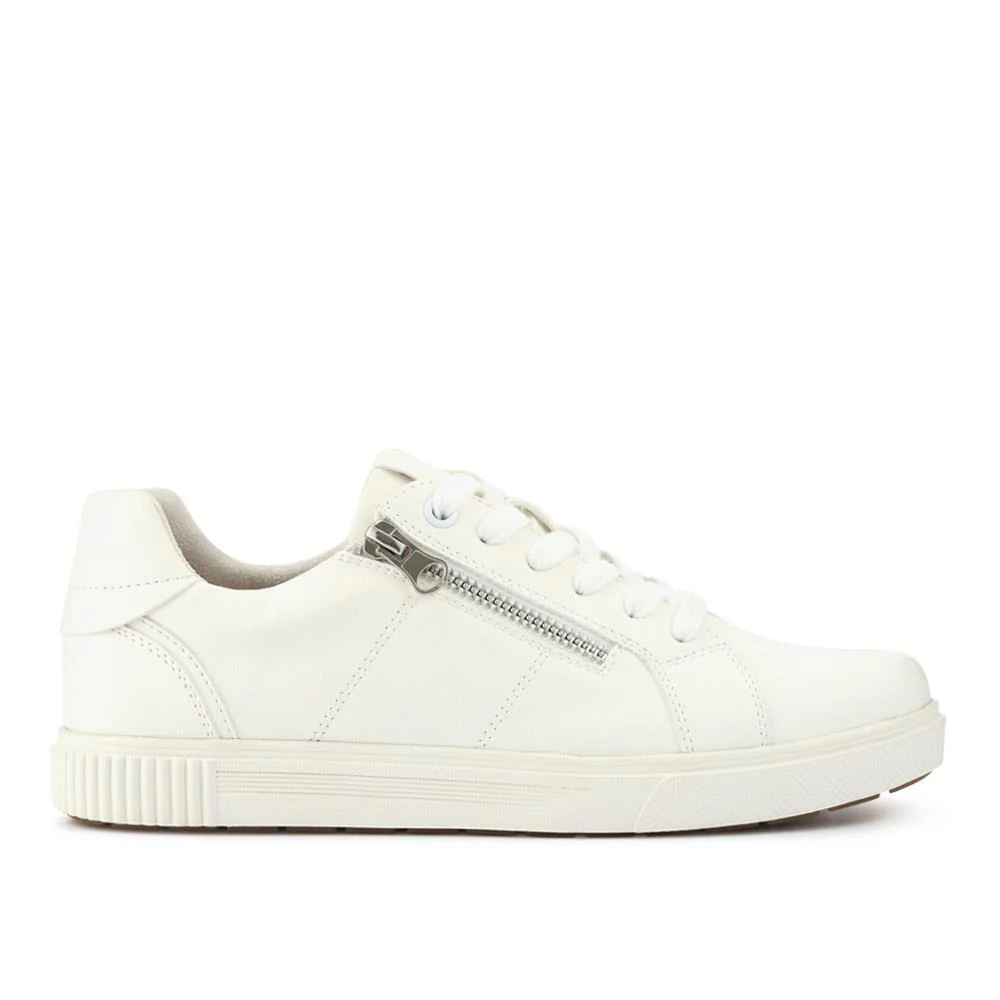Casual Dual-Fasten Trainers - WOIL41058 / 327 408 - White - Image 2