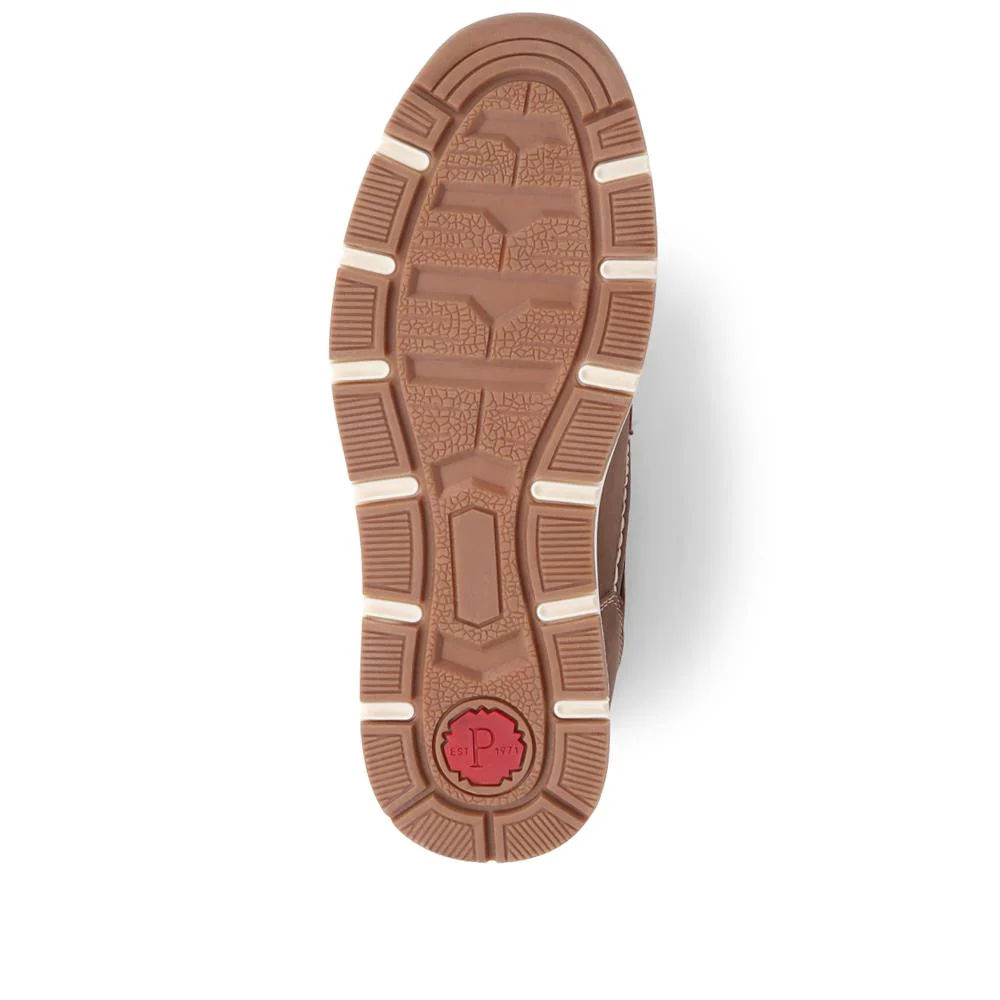 Casual Lace-Up Shoes  - WBINS39102 / 325 276 - Brown - Image 4