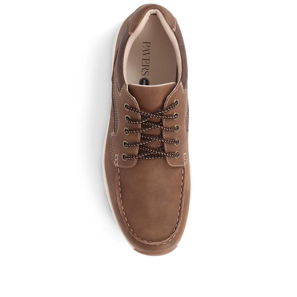 Casual Lace-Up Shoes  - WBINS39102 / 325 276 - Brown - Image 5