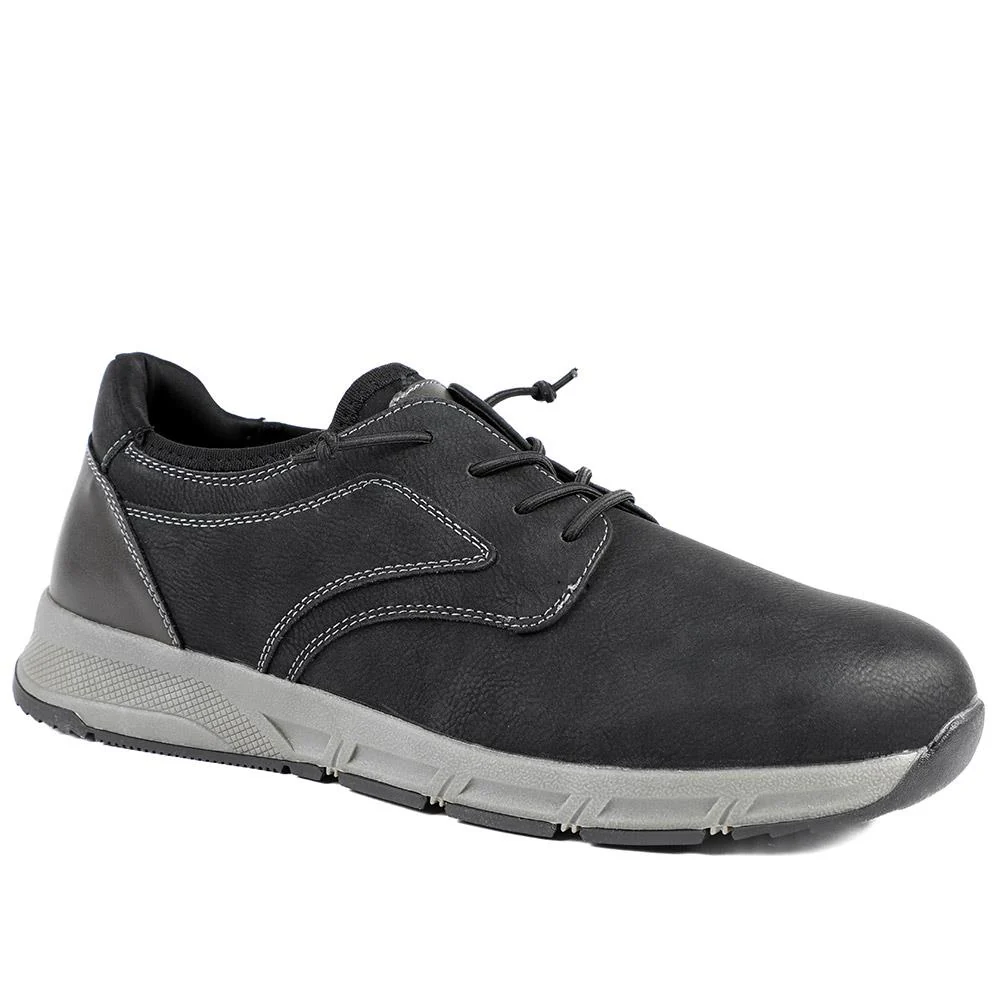 Casual Lace Up Shoes With Grip Sole - WBINS42063 / 327 870