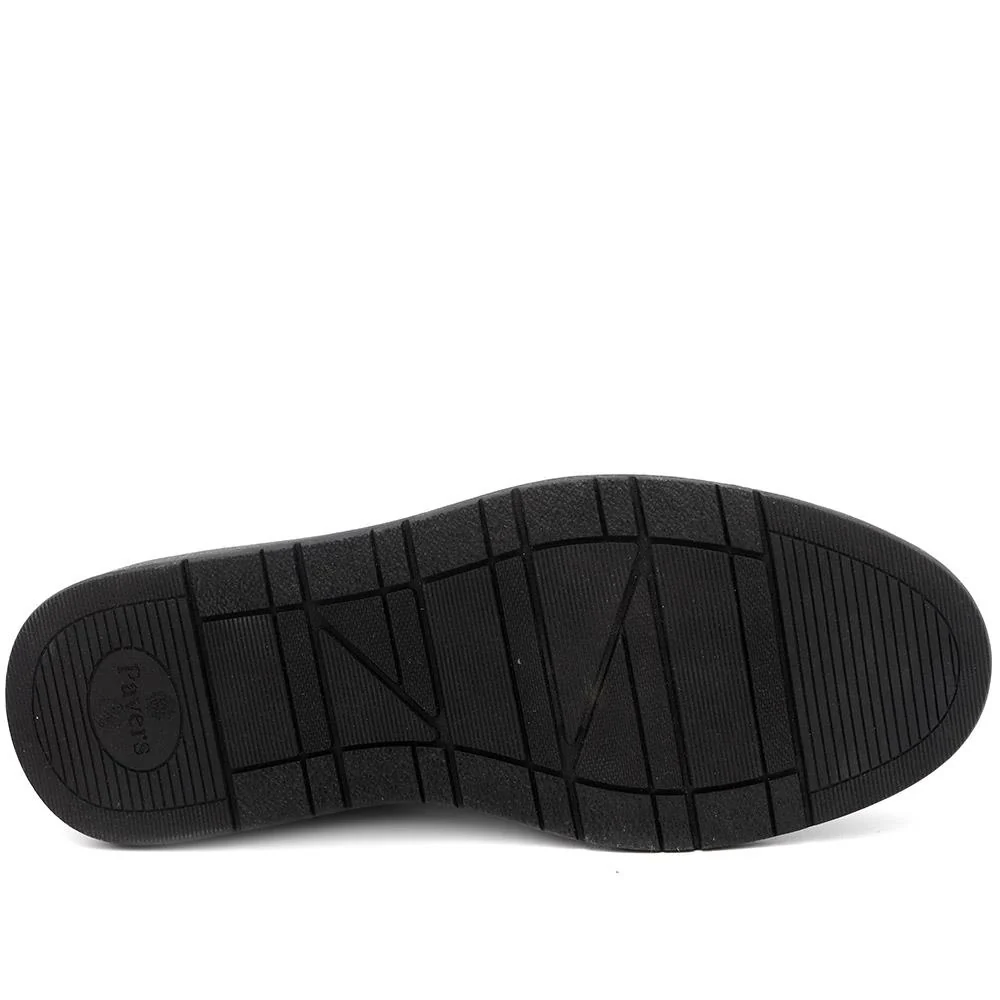 Casual Lace Up Shoes - XINGH44012 / 330 033 - Black - Image 6