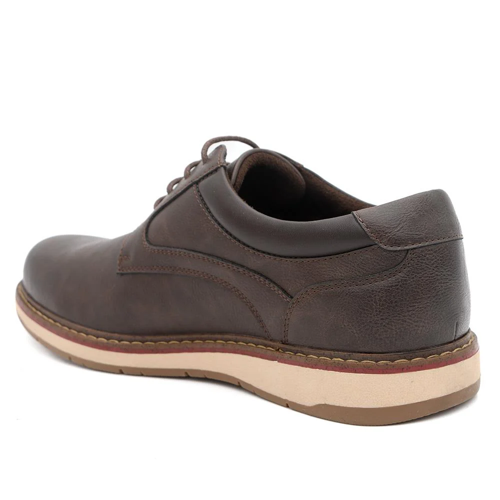 Casual Lace Up Shoes - XINGH44012 / 330 033 - Brown - Image 4