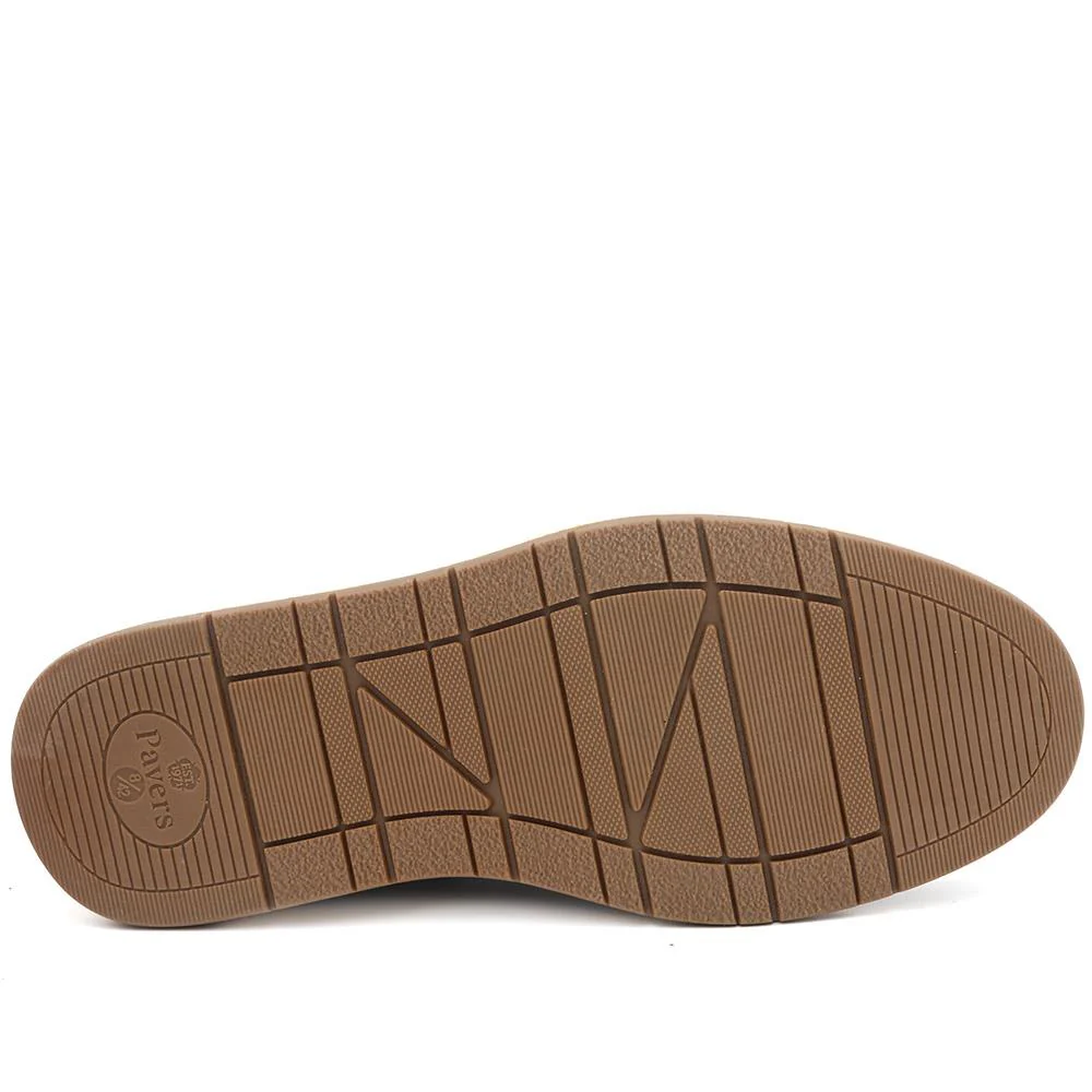Casual Lace Up Shoes - XINGH44012 / 330 033 - Brown - Image 6