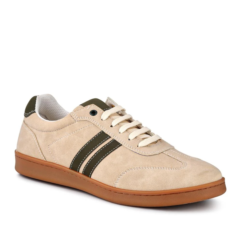 Casual Lace-Up Trainers - TEJ41005 / 327 540 - Beige