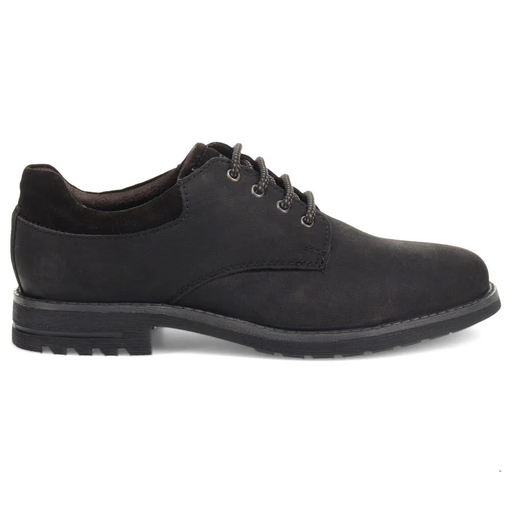 Casual Leather Lace-Up Shoes  - BUG40503 / 325 722 - Black - Image 2