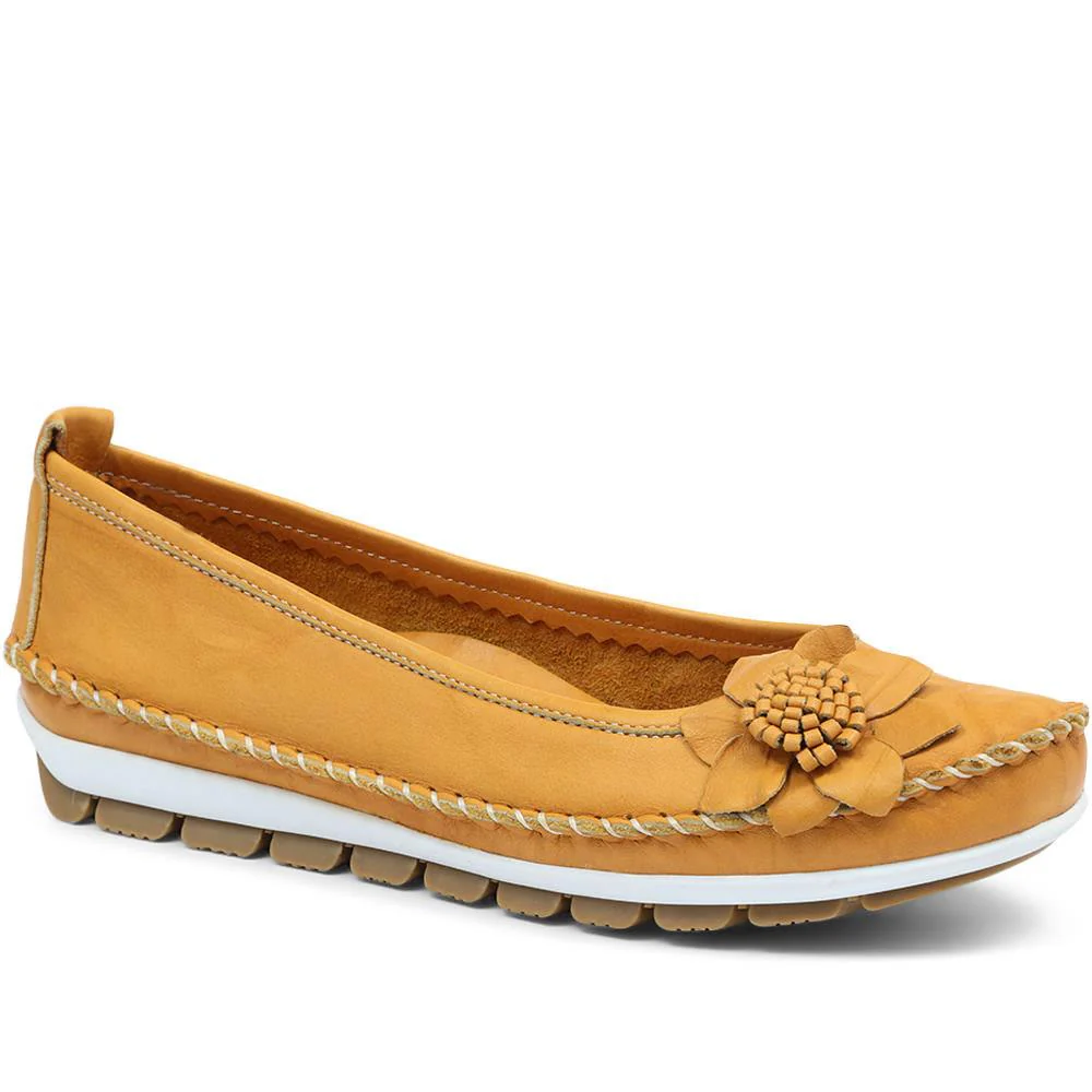 Casual Leather Pumps - SIMIN31001 / 317 817
