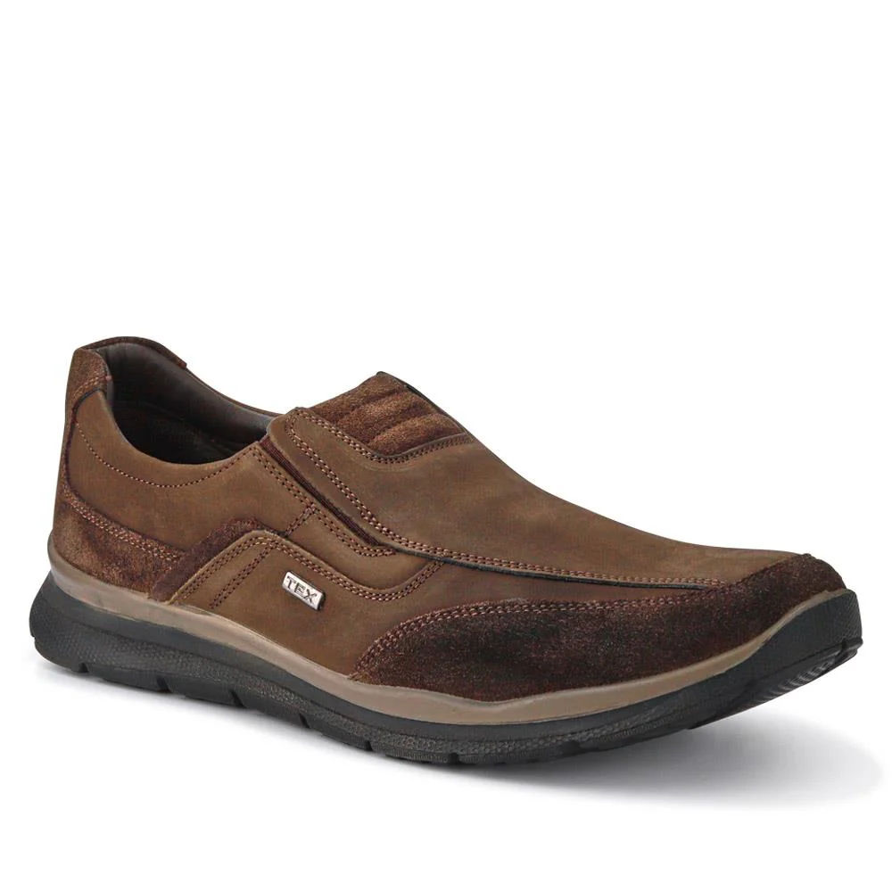 Casual Leather Slip-On Shoes - DDIN40012 / 326 586 - Image 2