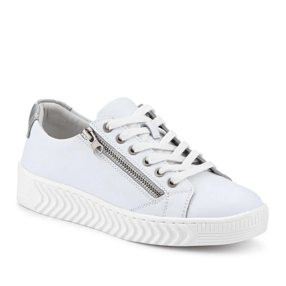 Casual Leather Trainers - BRK41000 / 326 649 - Image 4