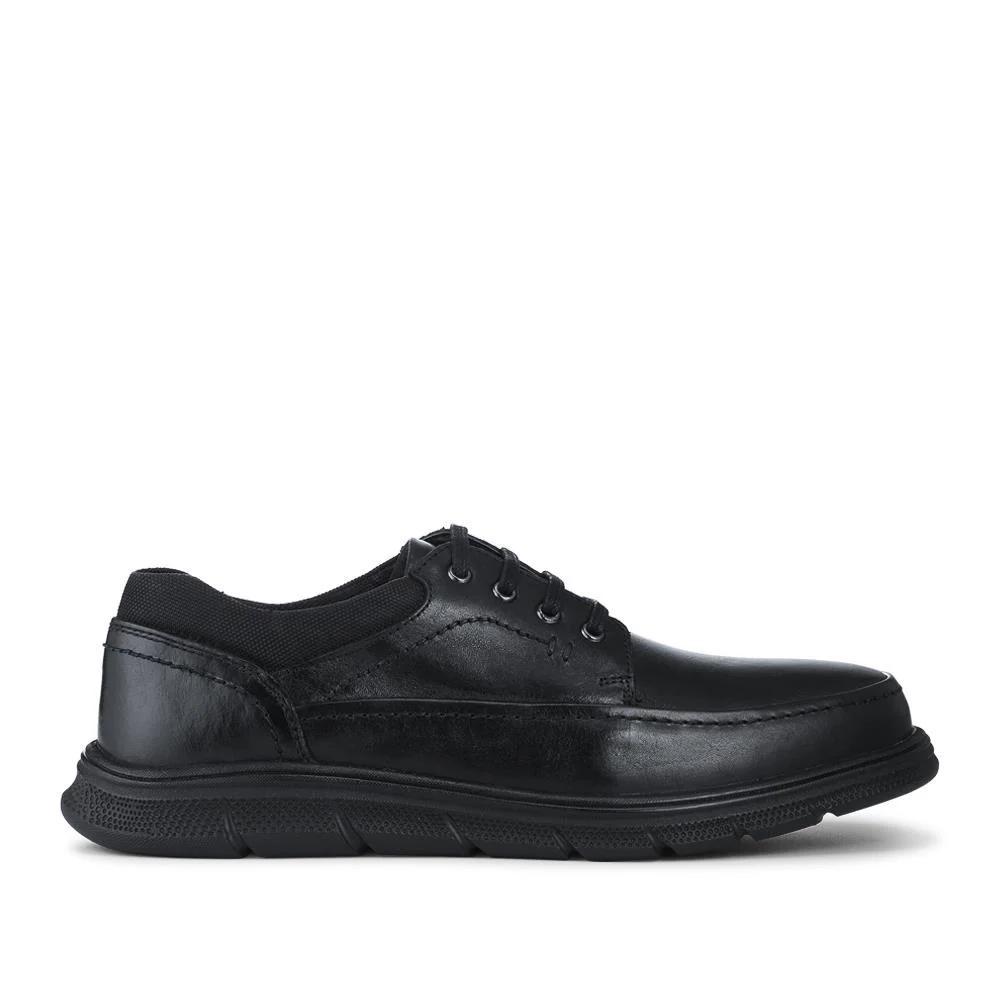 Casual Lightweight Lace Up Shoes - TEJ42001 / 328 342 - Black - Image 2