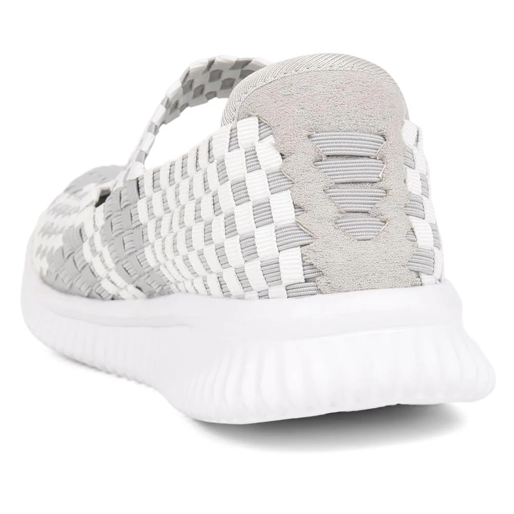 Casual Slip-On Mary Janes  - TITAN39003 / 325 486 - White Multi - Image 3