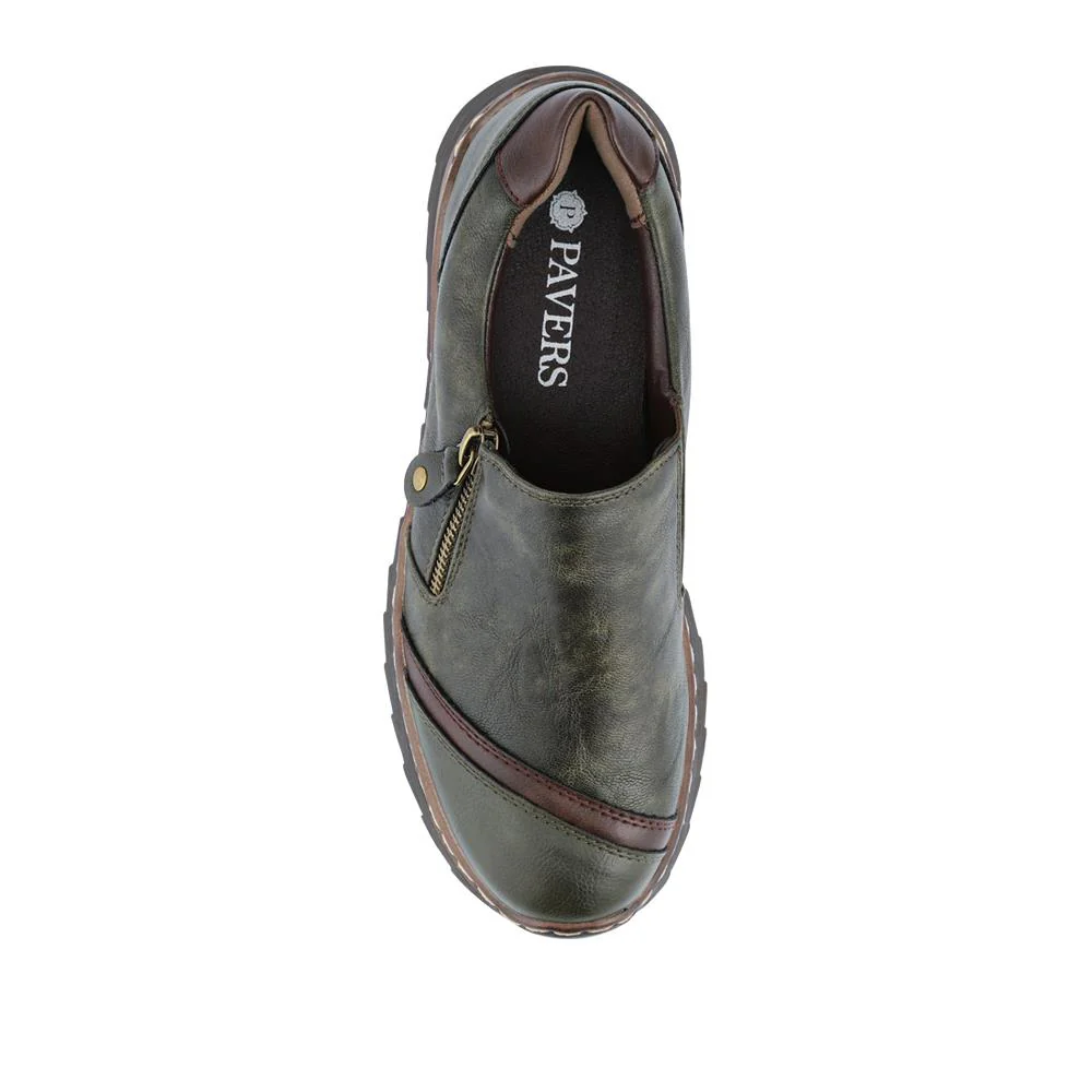 Casual Slip-On Shoes - PINYI41000 / 327 080 - Khaki - Image 4