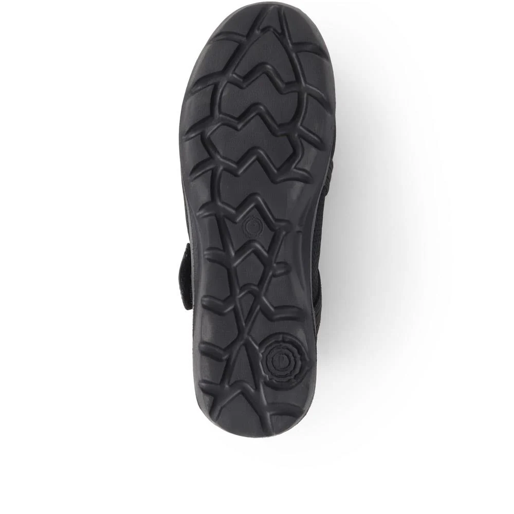 Casual Trainer Pumps - BRK39019 / 325 192 - Black - Image 5