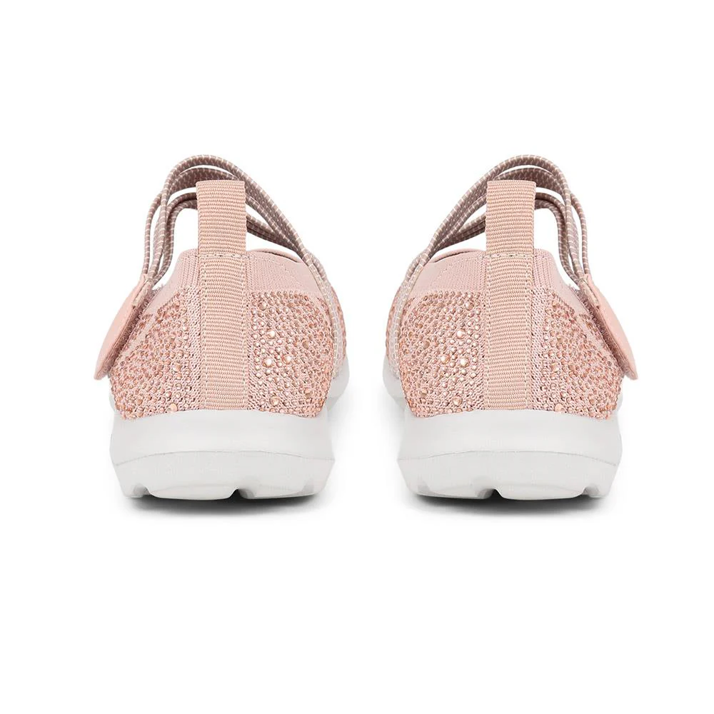 Casual Trainer Pumps - BRK39021 / 325 193 - Blush - Image 3