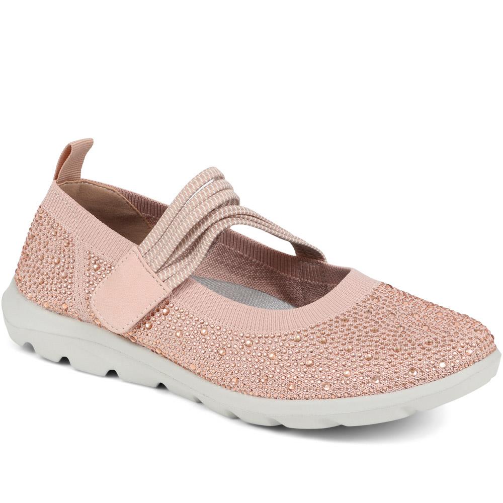 Casual Trainer Pumps - BRK39021 / 325 193 - Blush