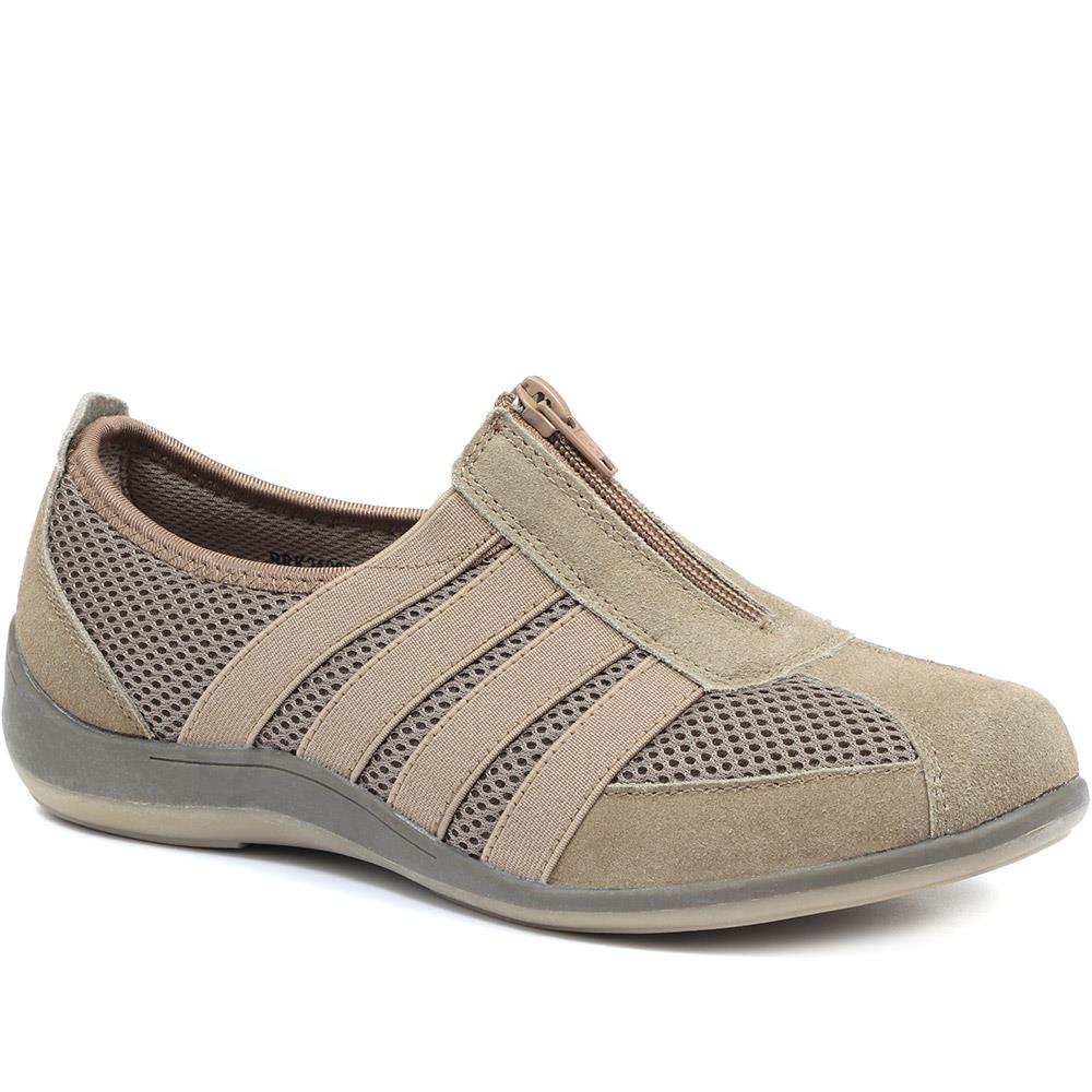 Casual Zip Up Trainers - BRK26003 / 310 512 - Image 2