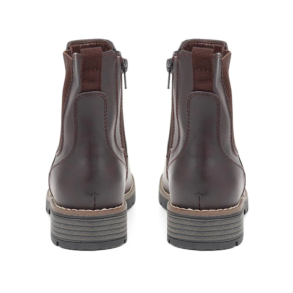 Chelsea Boots - BELWBINS38053 / 324 184 - Burgundy - Image 3