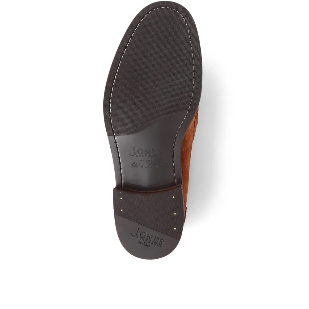 Chorleywood2 Leather Penny Loafers  - CHORLEYWOOD2 / 325 301 - Tan Suede - Image 4
