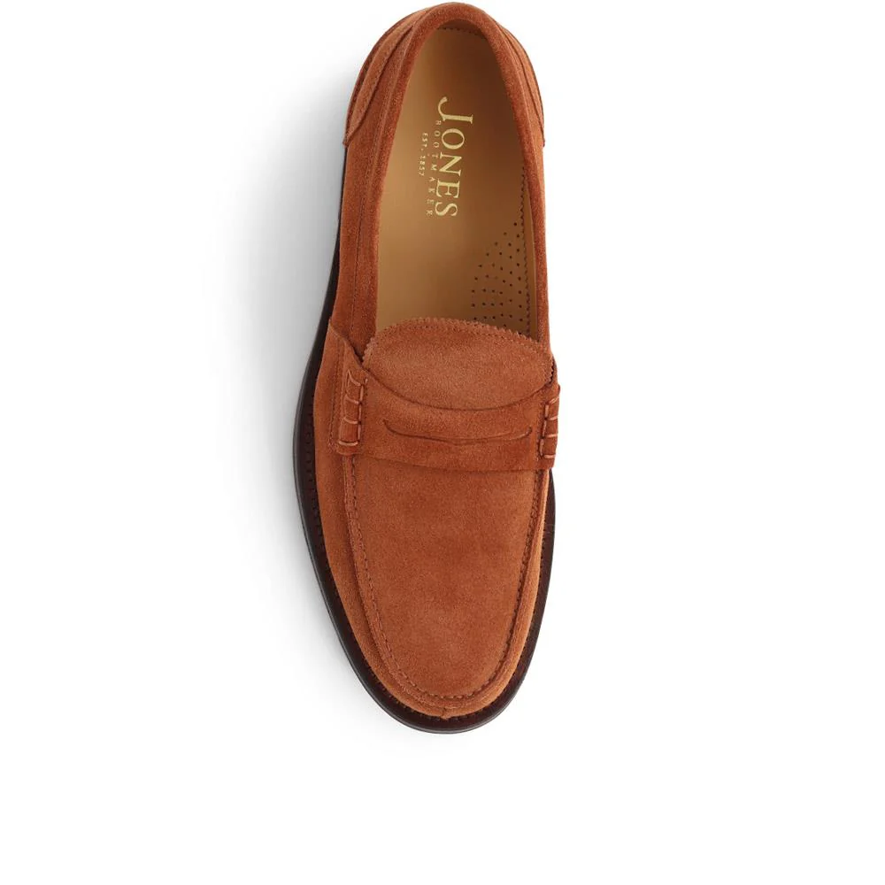 Chorleywood2 Leather Penny Loafers  - CHORLEYWOOD2 / 325 301 - Tan Suede - Image 5