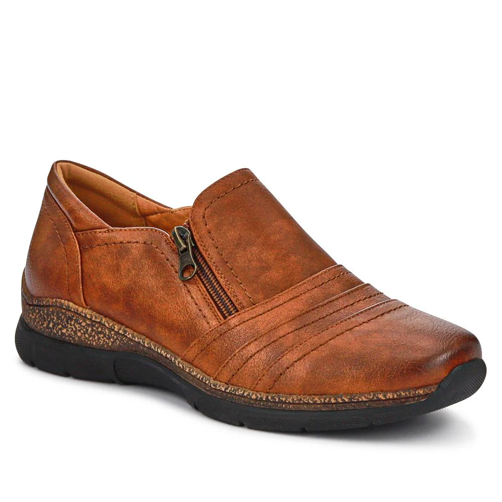 Chunky Casual Slip-Ons - WOIL41037 / 326 941 - Brown