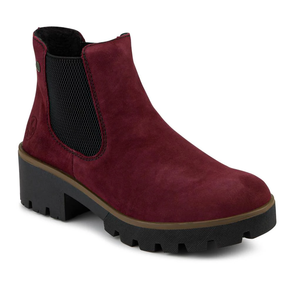 Chunky Chelsea Boots - RKR36547 / 323 006 - Burgundy